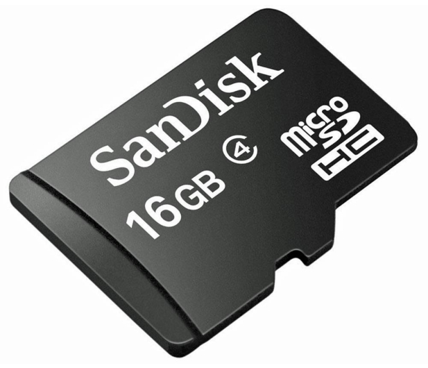 SANDISK Micro SDHC Card Only 16GB SDSDQ-016G-E11M - 63223 - zdjęcie 2